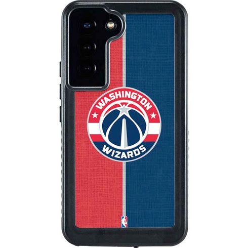 NBA Washington Wizards Canvas Split Galaxy S23 Plus Waterproof Case