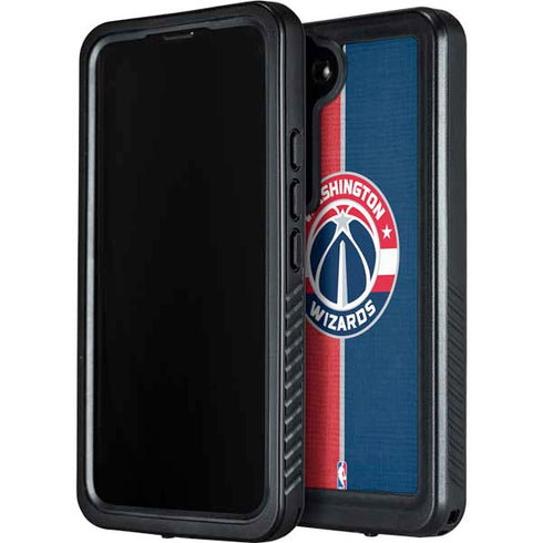 NBA Washington Wizards Canvas Split Galaxy S23 Plus Waterproof Case