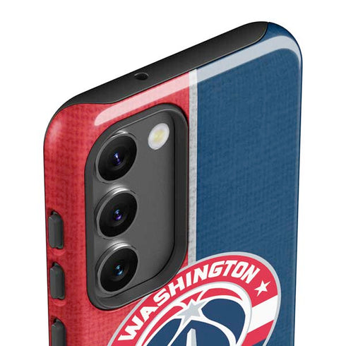 NBA Washington Wizards Canvas Split Galaxy S23 Pro Case