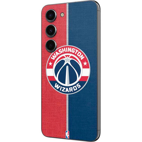 NBA Washington Wizards Canvas Split Galaxy S23 Skin
