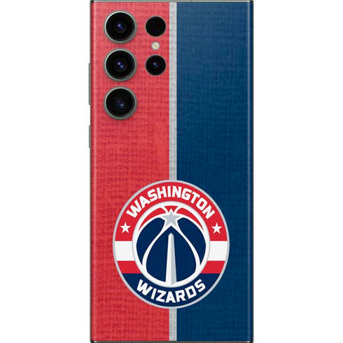 NBA Washington Wizards Canvas Split Galaxy S23 Ultra Skin