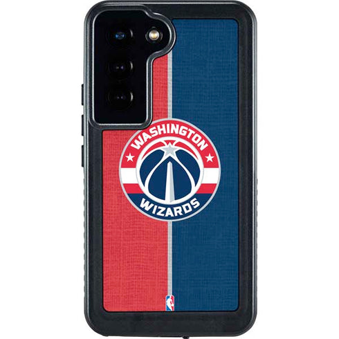 NBA Washington Wizards Canvas Split Galaxy S23 Waterproof Case