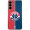 NBA Washington Wizards Canvas Split Galaxy S24 Plus Clear Case