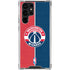 NBA Washington Wizards Canvas Split Galaxy S24 Ultra Clear Case