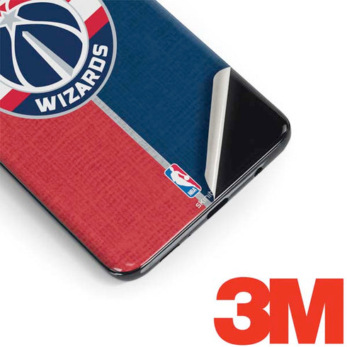 NBA Washington Wizards Canvas Split Galaxy S9 Skin