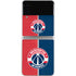 NBA Washington Wizards Canvas Split Galaxy Z Flip4 5G Skin