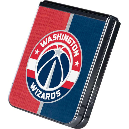 NBA Washington Wizards Canvas Split Galaxy Z Flip5 5G Skin