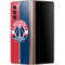 NBA Washington Wizards Canvas Split Galaxy Z Fold2 5G Skin