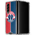 NBA Washington Wizards Canvas Split Galaxy Z Fold4 5G Clear Case