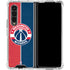 NBA Washington Wizards Canvas Split Galaxy Z Fold4 5G Clear Case