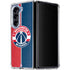 NBA Washington Wizards Canvas Split Galaxy Z Fold5 5G Clear Case