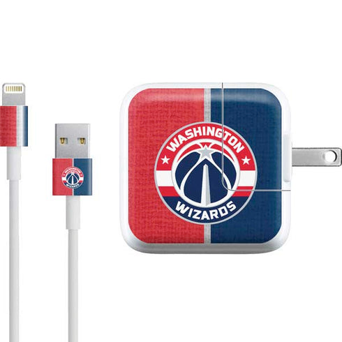 NBA Washington Wizards Canvas Split iPad Charger (10W USB) Skin