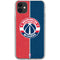 NBA Washington Wizards Canvas Split iPhone 11 Clear Case