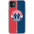 NBA Washington Wizards Canvas Split iPhone 11 Clear Case