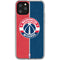 NBA Washington Wizards Canvas Split iPhone 11 Pro Clear Case