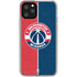 NBA Washington Wizards Canvas Split iPhone 11 Pro Clear Case