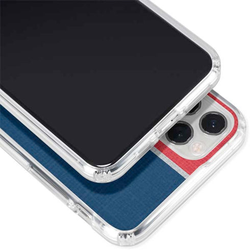 NBA Washington Wizards Canvas Split iPhone 11 Pro Clear Case