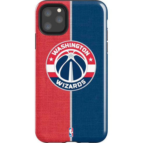 NBA Washington Wizards Canvas Split iPhone 11 Pro Max Impact Case