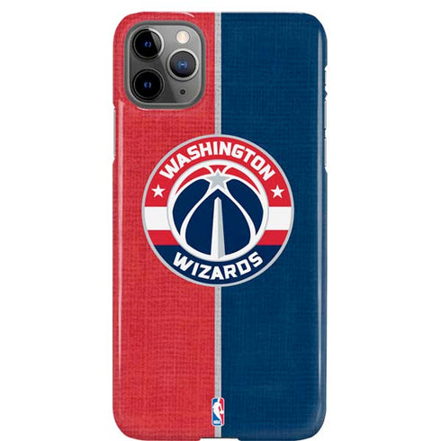 NBA Washington Wizards Canvas Split iPhone 11 Pro Max Lite Case