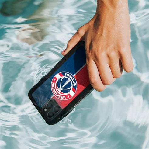 NBA Washington Wizards Canvas Split iPhone 11 Pro Max Waterproof Case