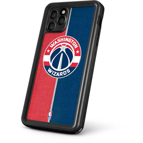 NBA Washington Wizards Canvas Split iPhone 11 Pro Waterproof Case
