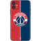 NBA Washington Wizards Canvas Split iPhone 11 Skin