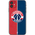 NBA Washington Wizards Canvas Split iPhone 11 Skin