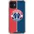 NBA Washington Wizards Canvas Split iPhone 12 Mini Clear Case