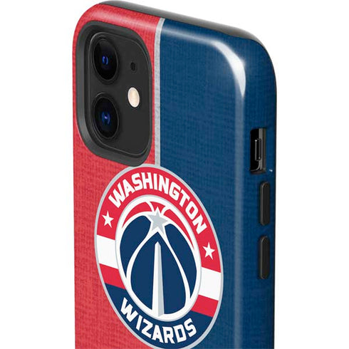 NBA Washington Wizards Canvas Split iPhone 12 Mini Impact Case