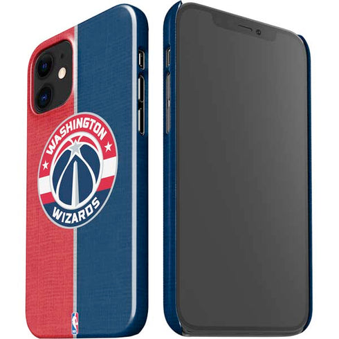 NBA Washington Wizards Canvas Split iPhone 12 Mini Lite Case