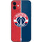 NBA Washington Wizards Canvas Split iPhone 12 Mini Skin
