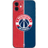 NBA Washington Wizards Canvas Split iPhone 12 Mini Skin