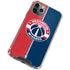 NBA Washington Wizards Canvas Split iPhone 12 Pro Clear Case