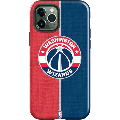 NBA Washington Wizards Canvas Split iPhone 12 Pro Max Impact Case