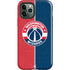 NBA Washington Wizards Canvas Split iPhone 12 Pro Max Impact Case