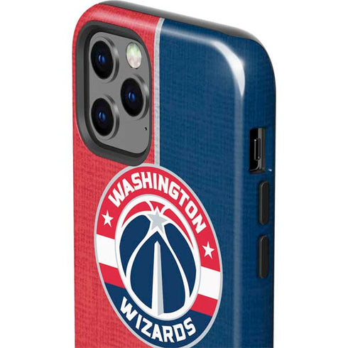 NBA Washington Wizards Canvas Split iPhone 12 Pro Max Impact Case