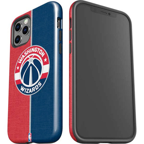 NBA Washington Wizards Canvas Split iPhone 12 Pro Max Impact Case