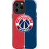 NBA Washington Wizards Canvas Split iPhone 13 Pro Max Impact Case