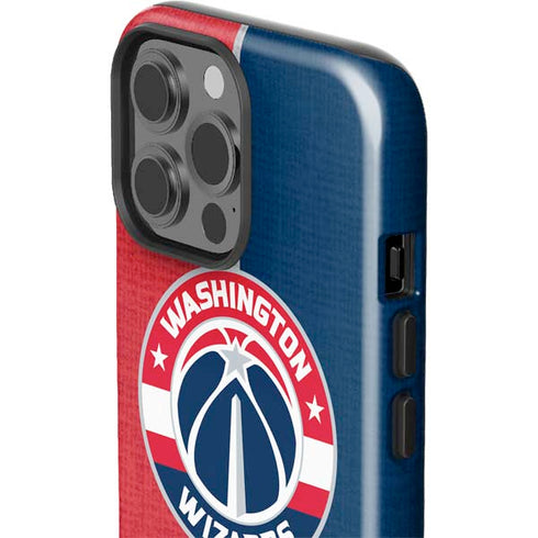 NBA Washington Wizards Canvas Split iPhone 13 Pro Max Impact Case
