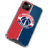 NBA Washington Wizards Canvas Split iPhone 14 Clear Case