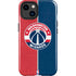 NBA Washington Wizards Canvas Split iPhone 14 Plus Impact Case