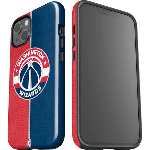 NBA Washington Wizards Canvas Split iPhone 15 Impact Case