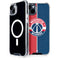 NBA Washington Wizards Canvas Split iPhone 14 Plus MagSafe Case