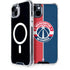 NBA Washington Wizards Canvas Split iPhone 14 Plus MagSafe Case
