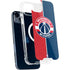 NBA Washington Wizards Canvas Split iPhone 14 Plus MagSafe Case