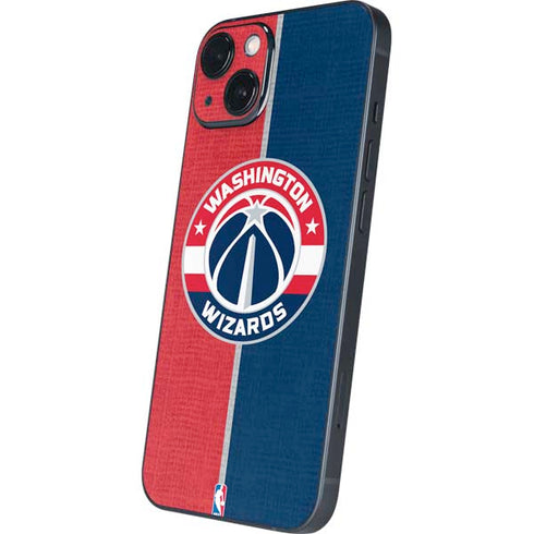 NBA Washington Wizards Canvas Split iPhone 14 Plus Skin