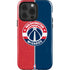 NBA Washington Wizards Canvas Split iPhone 15 Pro Impact Case