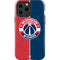 NBA Washington Wizards Canvas Split iPhone 15 Pro Max Impact Case