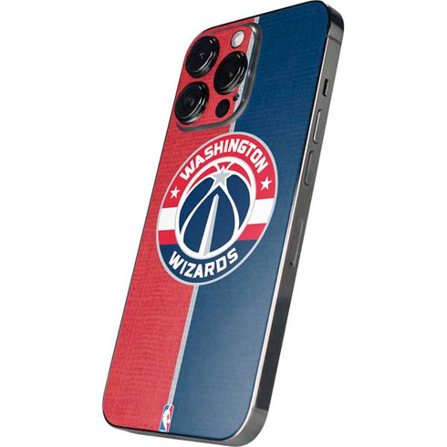 NBA Washington Wizards Canvas Split iPhone 14 Pro Max Skin