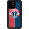NBA Washington Wizards Canvas Split iPhone 14 Pro Max Waterproof Case